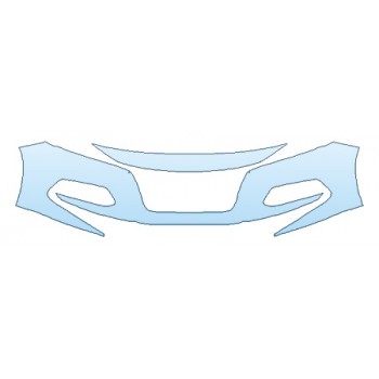 PAINT PROTECTION KIT - 2020 HONDA ACCORD SEDAN EX BUMPER - PRECUT PPF CLEAR BRA WRAP