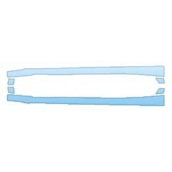 PAINT PROTECTION KIT - 2020 HONDA ACCORD SEDAN EX ROCKERS - PRECUT PPF CLEAR BRA WRAP