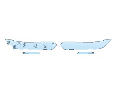 PRECUT PPF CLEAR BRA WRAP