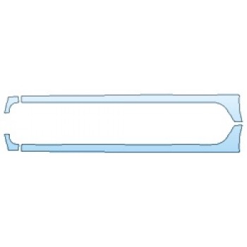 PAINT PROTECTION KIT - 2020 HONDA FIT EX ROCKER - PRECUT PPF CLEAR BRA WRAP