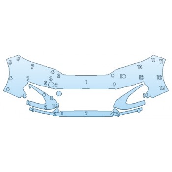 PRECUT PPF CLEAR BRA WRAP