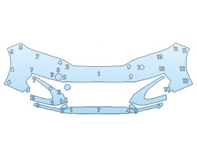 2020 HONDA FIT EX-L Bumper