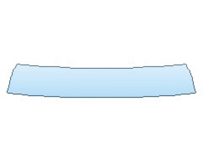 2020 HONDA FIT LX Rear Bumper Deck