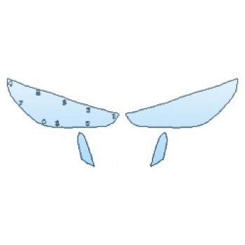 PRECUT PPF CLEAR BRA WRAP
