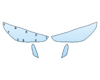 PRECUT PPF CLEAR BRA WRAP