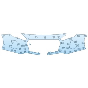 PRECUT PPF CLEAR BRA WRAP