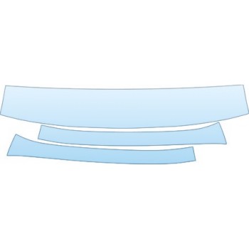 PAINT PROTECTION KIT - 2010 BUICK LUCERNE CXL  ROOF A-PILLAR KIT - PRECUT PPF CLEAR BRA WRAP