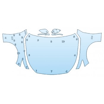 PRECUT PPF CLEAR BRA WRAP