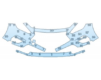PRECUT PPF CLEAR BRA WRAP