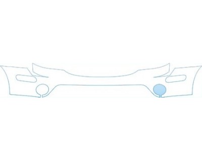 PAINT PROTECTION KIT - 2006 BUICK RAINIER CXS BUMPER KIT - PRECUT PPF CLEAR BRA WRAP