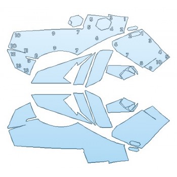 PRECUT PPF CLEAR BRA WRAP