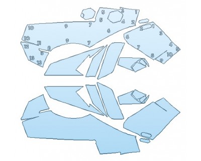 PRECUT PPF CLEAR BRA WRAP