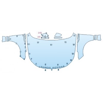 PRECUT PPF CLEAR BRA WRAP