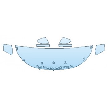 PRECUT PPF KIT - 2018 LAND ROVER RANGE ROVER VELAR BASE HOOD WITH BADGE (30 INCH) FENDERS MIRRORS PRECUT PPF CLEAR BRA WRAP