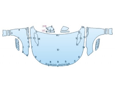 PRECUT PPF CLEAR BRA WRAP