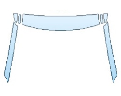 2018 LAND ROVER RANGE ROVER VELAR FIRST EDITION ROOF A-PILLARS PRECUT PPF CLEAR BRA WRAP