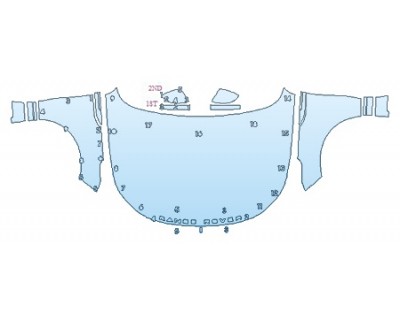 PRECUT PPF CLEAR BRA WRAP