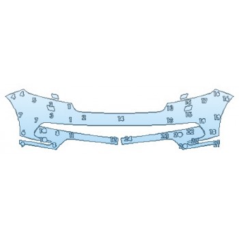 2018 LAND ROVER RANGE ROVER VELAR S Bumper With Washers