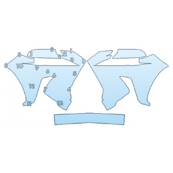 PRECUT PPF CLEAR BRA WRAP