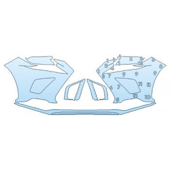 PRECUT PPF CLEAR BRA WRAP