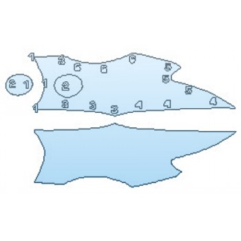 PRECUT PPF CLEAR BRA WRAP