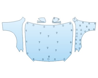 PRECUT PPF CLEAR BRA WRAP