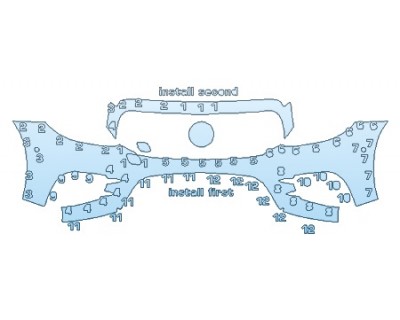 PRECUT PPF CLEAR BRA WRAP