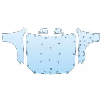 PRECUT PPF CLEAR BRA WRAP