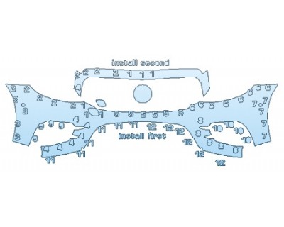 PRECUT PPF CLEAR BRA WRAP