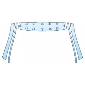 PRECUT PPF CLEAR BRA WRAP