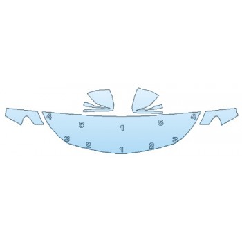 PRECUT PPF CLEAR BRA WRAP