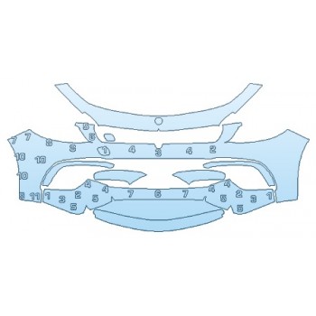 PRECUT PPF CLEAR BRA WRAP