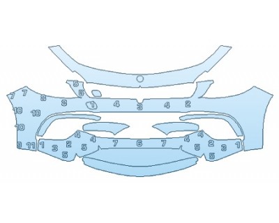 PRECUT PPF CLEAR BRA WRAP