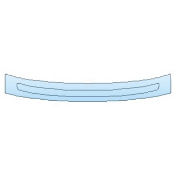 PRECUT PPF KIT - 2018 MERCEDES GLA-CLASS SUV GLA250 4MATIC BASE REAR BUMPER DECK WITH CUTOUT PRECUT PPF CLEAR BRA WRAP