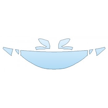 PRECUT PPF KIT - 2018 NISSAN ROGUE MIDNIGHT EDITION HOOD(18 INCH) FENDERS MIRRORS PRECUT PPF CLEAR BRA WRAP