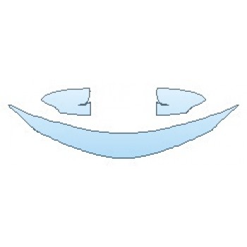 PAINT PROTECTION KIT - 2019 TOYOTA COROLLA SE 6MT HOOD(12 INCH) MIRRORS - PRECUT PPF CLEAR BRA WRAP