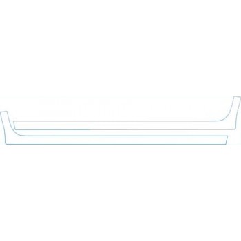 PAINT PROTECTION KIT - 2011 DODGE RAM SPORT 1500 ROCKERS(SPORT) KIT - PRECUT PPF CLEAR BRA WRAP