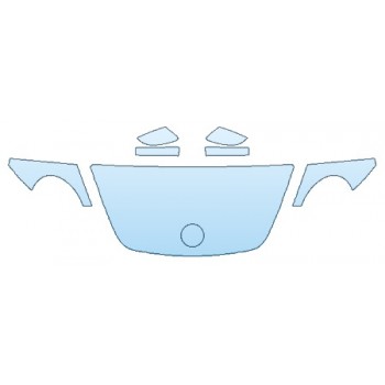 Precut PPF Kit – Clear Bra Paint Protection Film PAINT PROTECTION KIT - 2019 VOLKSWAGEN BEETLE 2.0T SEL HOOD(24 INCHWRAPPED EDGES) FENDERS MIRRORS - PRECUT PPF CLEAR BRA WRAP