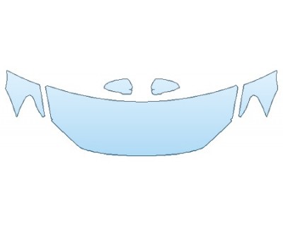 PAINT PROTECTION KIT - 2019 VOLKSWAGEN PASSAT 2.0T SEL PREMIUM HOOD(24 INCHWRAPPED EDGES) FENDERS MIRRORS - PRECUT PPF CLEAR BRA WRAP