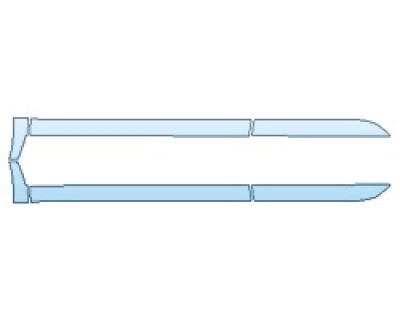 PAINT PROTECTION KIT - 2019 VOLKSWAGEN PASSAT 2.0T SEL PREMIUM DOORS - PRECUT PPF CLEAR BRA WRAP