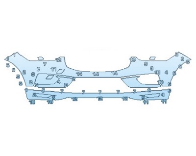 2018 VOLVO XC60 INSCRIPTION HYBRID Bumper