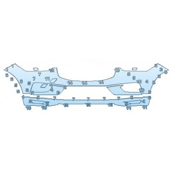 PRECUT PPF CLEAR BRA WRAP