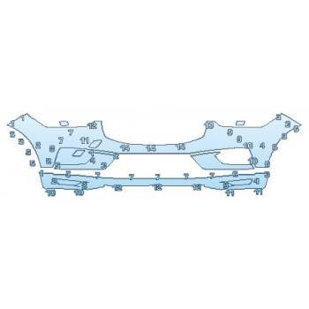 2018 VOLVO XC60 MOMENTUM HYBRID Bumper