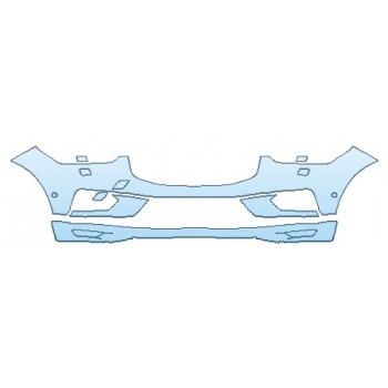 2018 VOLVO XC60 MOMENTUM HYBRID Bumper With Washers And Sensors