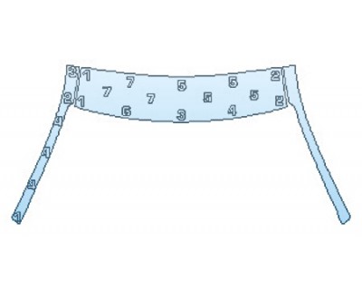 PRECUT PPF CLEAR BRA WRAP