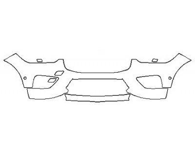 2018 VOLVO XC60 R-DESIGN Bumper With Sensors