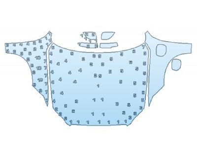 PRECUT PPF CLEAR BRA WRAP