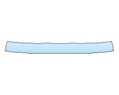 PAINT PROTECTION KIT - 2020 TESLA MODEL 3 REAR BUMPER DECK (NOT TO BE USED WITH FULL REAR BUMPER KIT) - PRECUT PPF CLEAR BRA WRAP