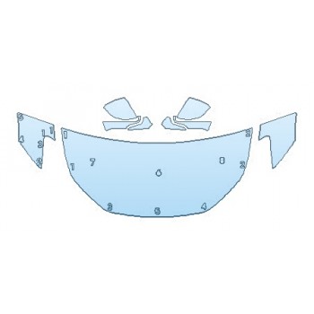 PRECUT PPF CLEAR BRA WRAP