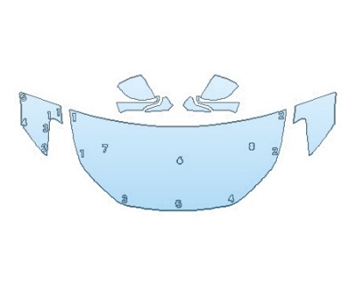 PRECUT PPF CLEAR BRA WRAP